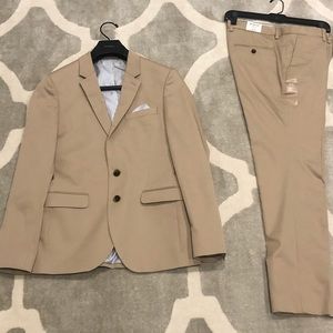 Express Tan Suit
